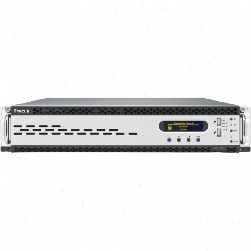 Thecus N12000v 12-bay Enterprise Nas Server 2u Rackmount - Diskless