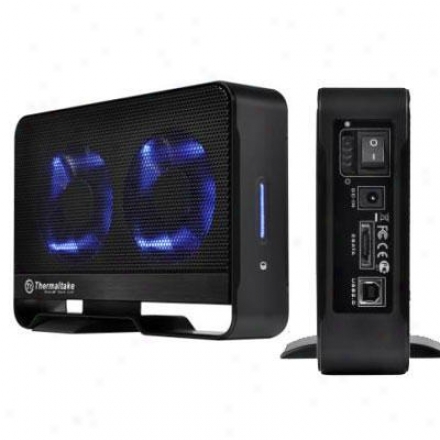 Thermaltake Max5 Hard Drive Enciosure Usb 2.0 Black St0021u