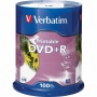 Verbatim Dvd+r 16d White Inkjet Printab