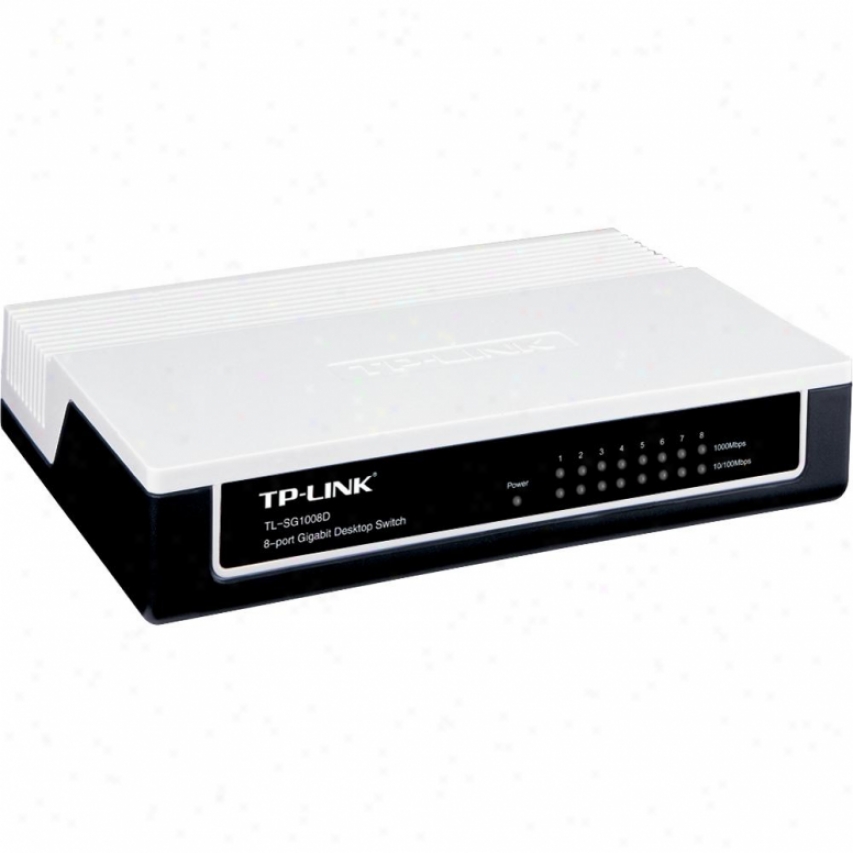 Tp-link 8-port Unmanaged Gigabit Desktop Switch - Tl-sg1008d