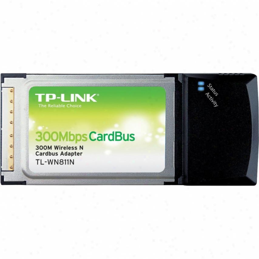 Tp-link Tl-wn811n 300mbps Wireless N Cardbus Adapter