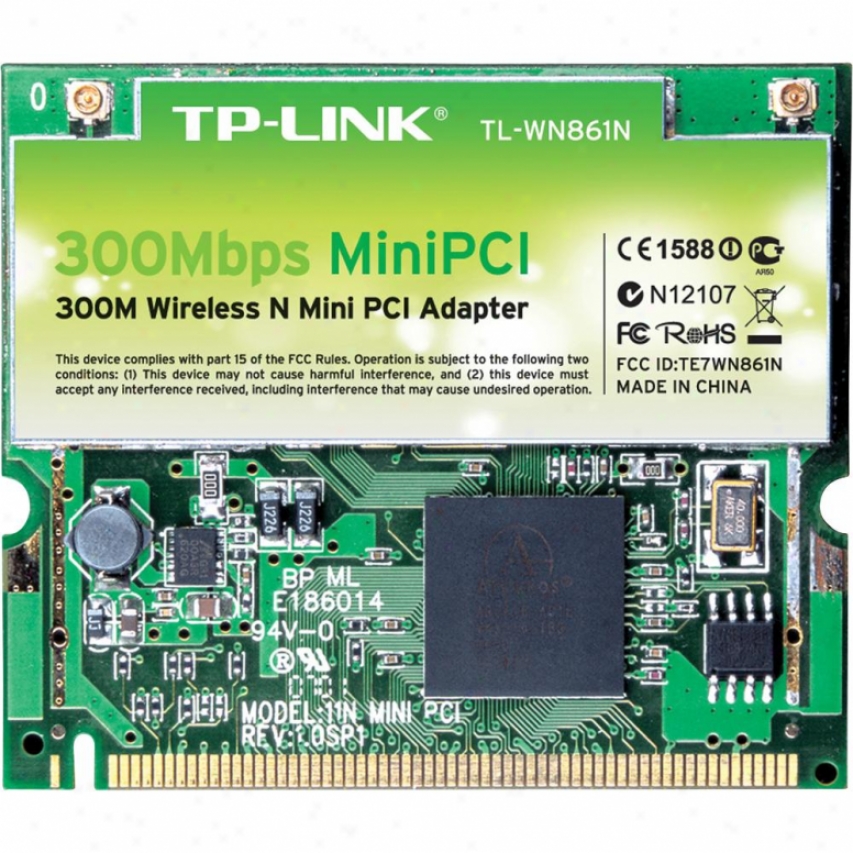 Tp-link Tl-wn861n 300mbps Wireless N Mini Pci Adapter