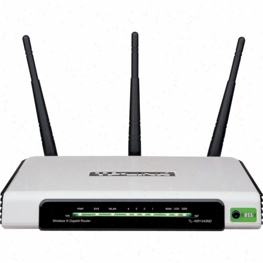 Tp-link Ultimate Wireless N Gigabit Router - Tl-wr1043nd