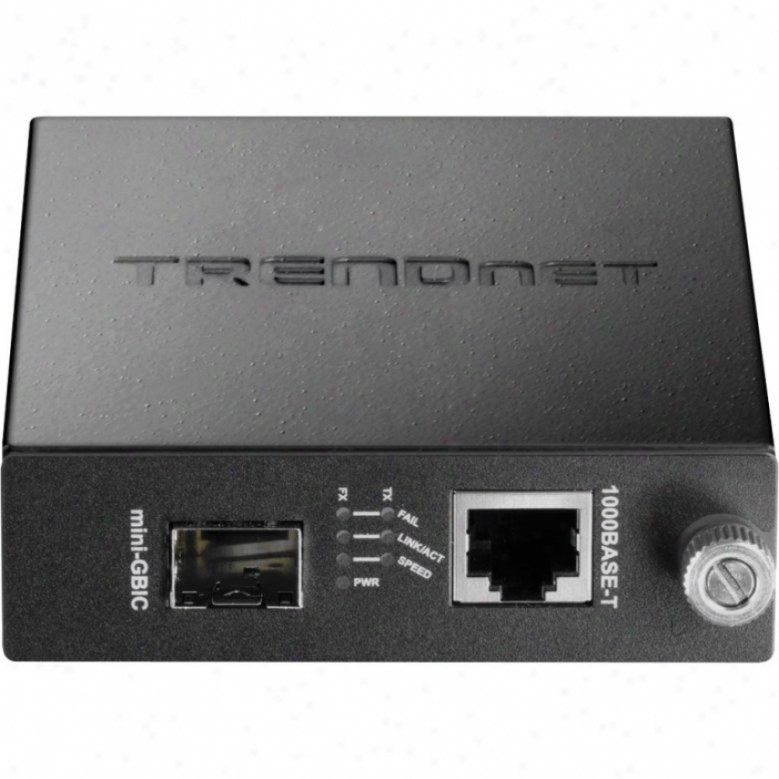 Trendnet 100/l000base-t To Sfp Convertr
