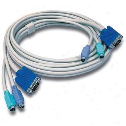 Trendnet 10' Kvm Cable(male-to-male)