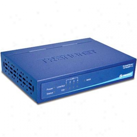 Trendnet 10/100mbps Dsl/cable Router 4