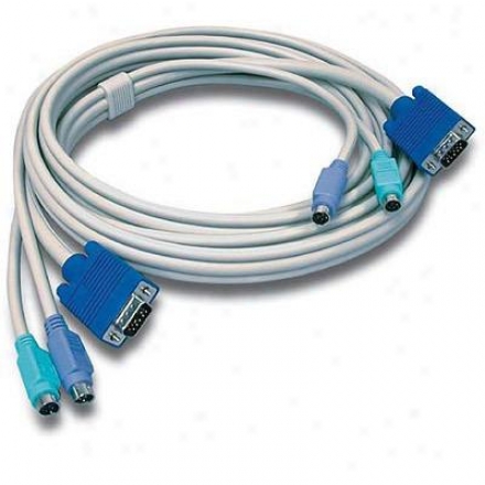 Trendnet 15' Kvm Cable (male-to-male)