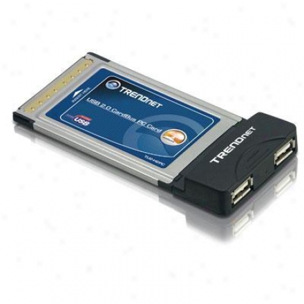 Trendnet 2-port Usb 2.0 Host Pc Card