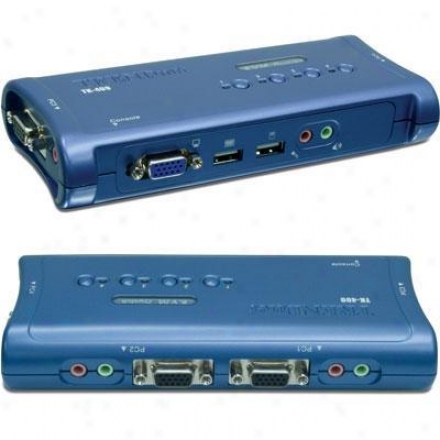 Trendnet 4-port Usb Kvm Rod Kid W/au