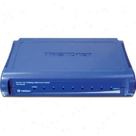 Trendnet 8-port 10/100 Mini Switch Te100-s8