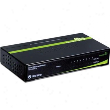 Trendnet 8-port 10/100mhps Green Switch