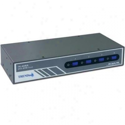 Trendnet Refurb 4-port Dvi/ps/2