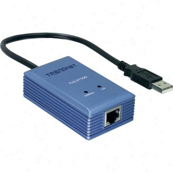 Trendnet Tu2-et100 Usb To 10/100mbps Ethernet Adapter