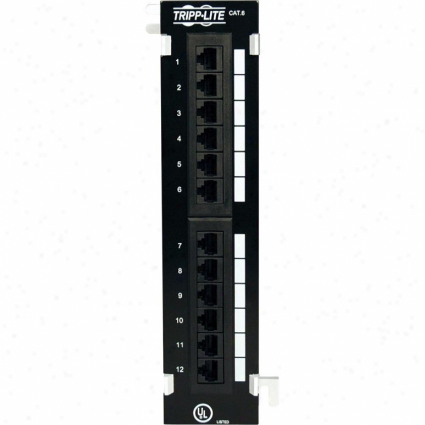 Tripp Lite 12-port Cat6 Vertical Patch Pa