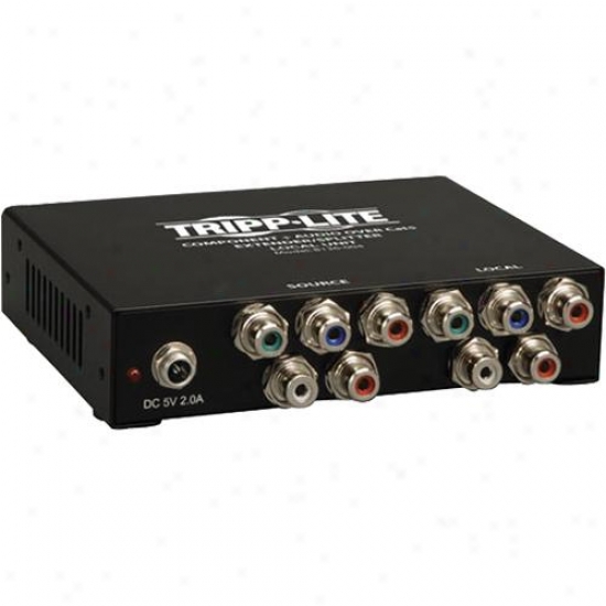Tripp Lite 4 Ethernet Port Component Video Spltter B136-004