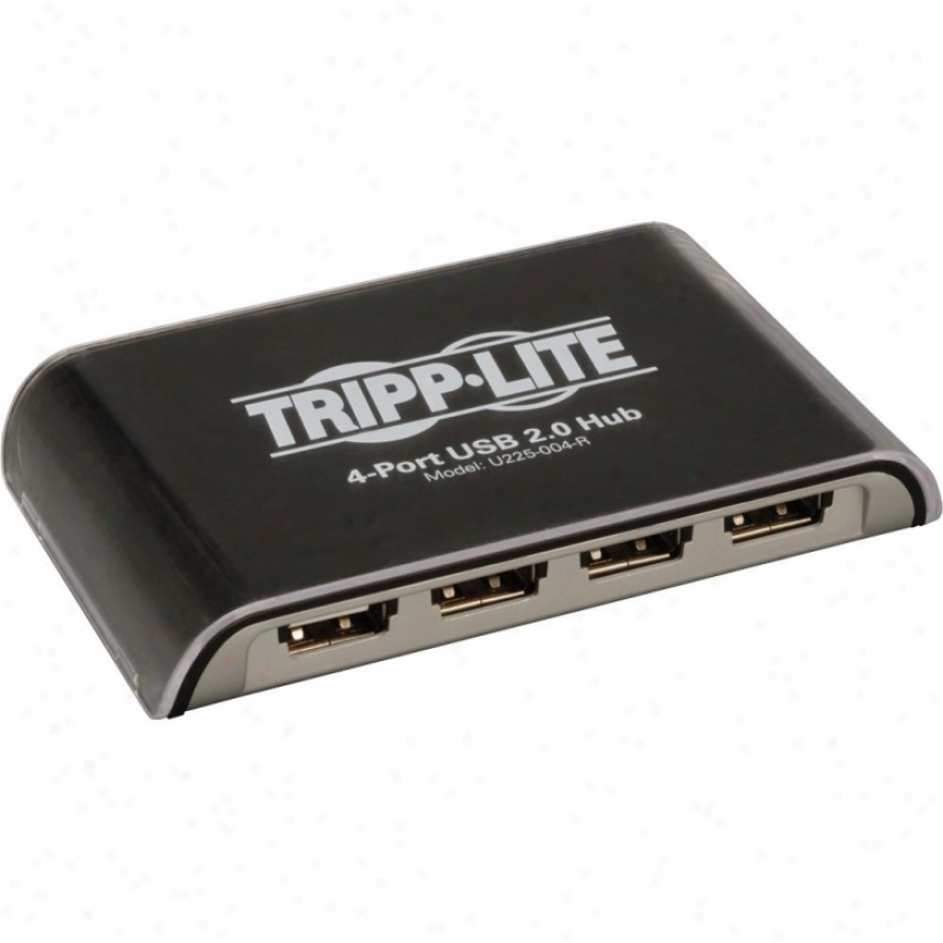 Tripp Lite 4 Port Usb 2.0 Ultra Mini Hub