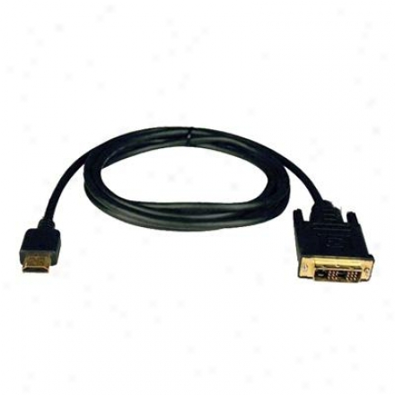 Tripp Lite 6' Hdmi To Dvi Gold Video