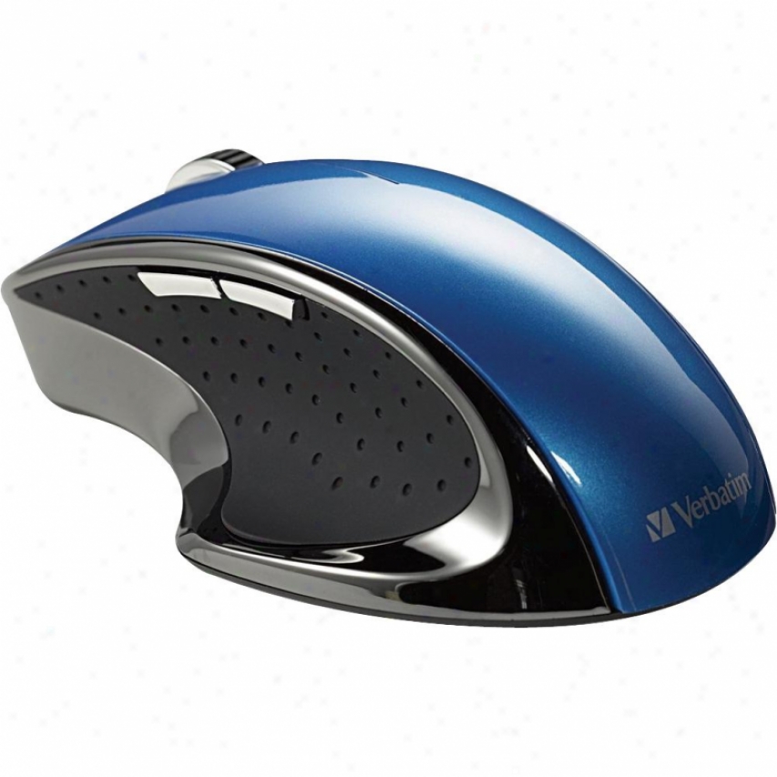 Verbatim Ergo Wireless Mouse - Blu3