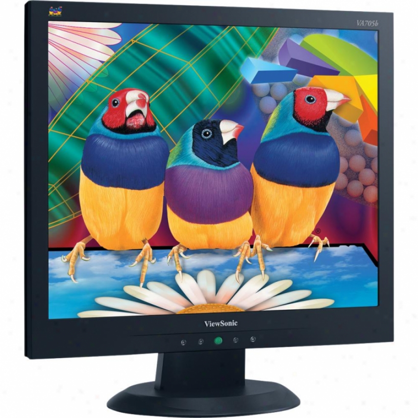 Viewsonic 17" 1280x1024 Lcd Black