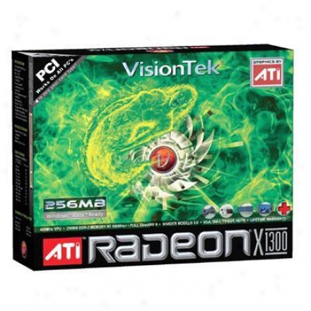 Visiontek 900106 Radeon X1300 256mb Gddr3 Pci Lp Video Card