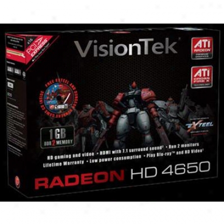 Visiontek 900252 Radeon Hd4650 1gb Pcie Video Card