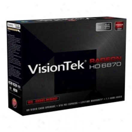 Visiontek 900338 Radeoh 6870 1gb Gddr5 Pci Express 2.0 X16 Video Card