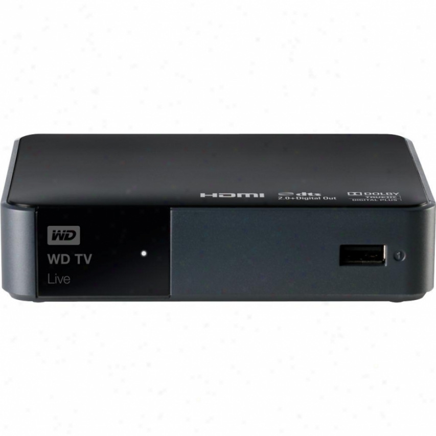 Western Digital Wd Tv Live - Streaming Media Player - Wdbhg70000nbk-yesn