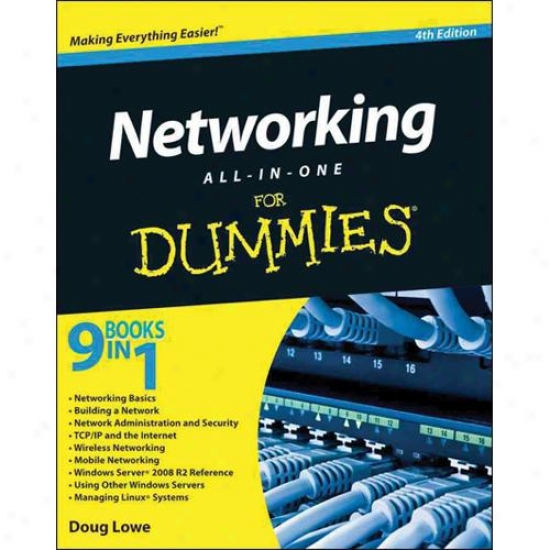 Wiley Networking All-in-oone For Dummies 4th Edition By Doug Lowe 0470625873