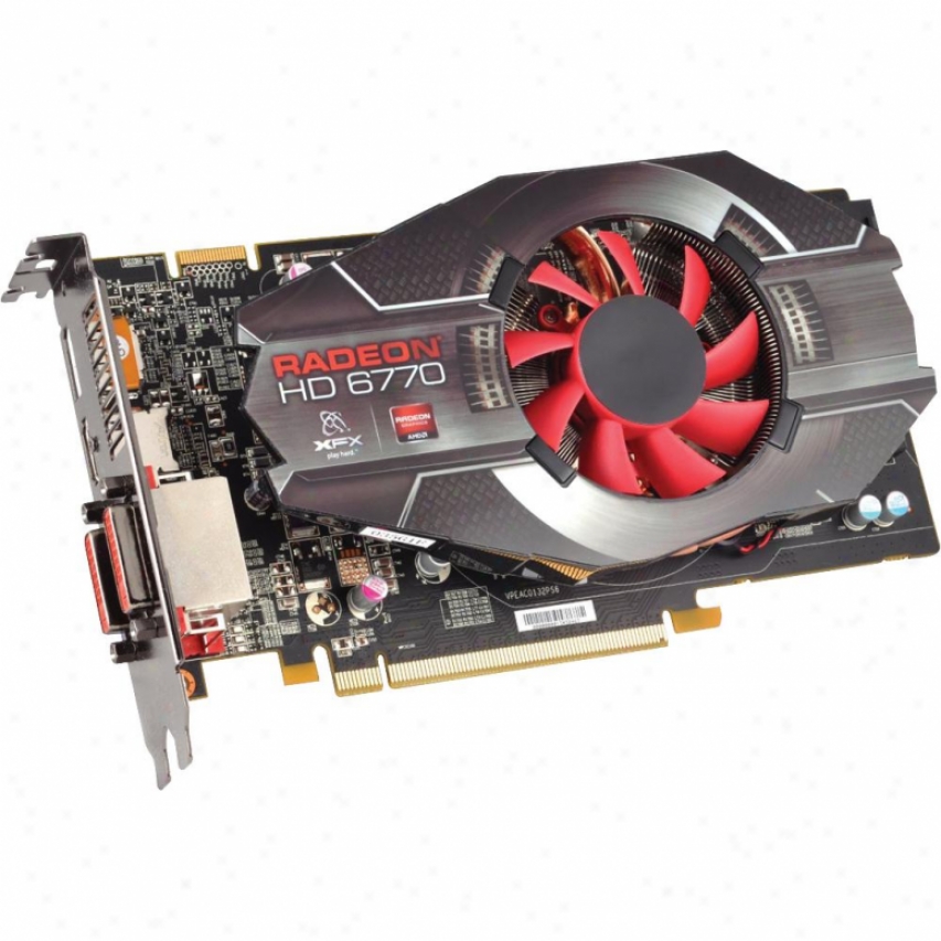 Xfx Amd Radeon Hd-6770 850m Pcie Graphics Video Card