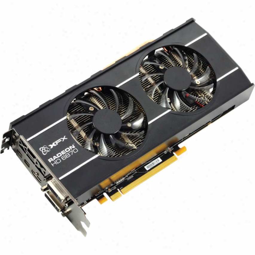 Xfx Radeon Hd6870 1gb Ddr5 Dual