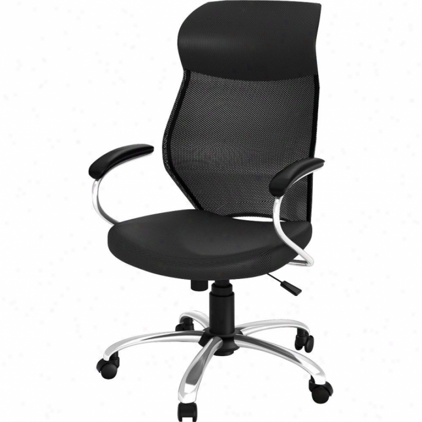 Z-line Design Manager Chair - Silver - Zl8891-01mcu