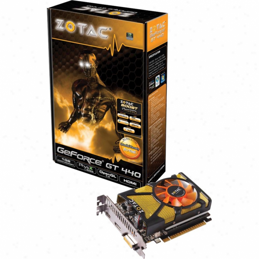 Zotac Geforce Gt440 1gb Ddr3 Dvi