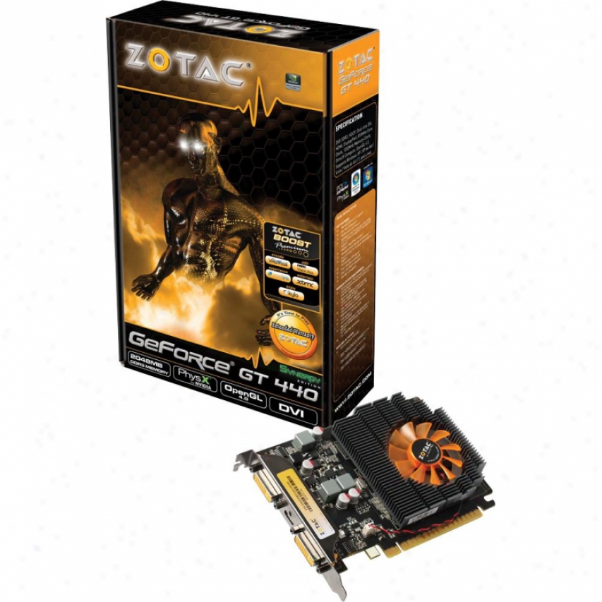 Zotac Geforce Gt440 2gb Ddr3 128bit