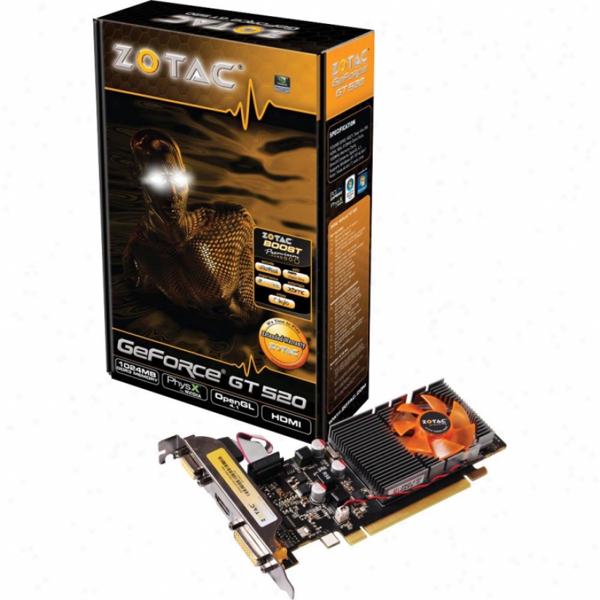 Zotac Geforce Gt520 1gb Ddr3 64 Bit