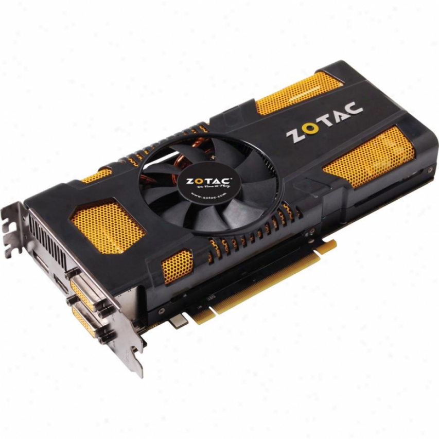 Zotac Geforce Gtx 560ti 1.2gb Gddr5 Pci Express 2.0 X16 Video Card- Zt-50313-10