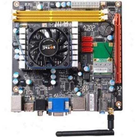 Zotac Ionitx-p-e Intel Celeron Su2300 Wifi Mini-itx Motherboard