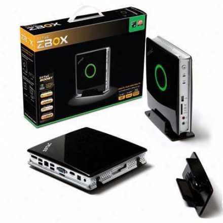 Zotac Zboxhd-ad01-u Mini / Booksize Barebone Desktop Pc