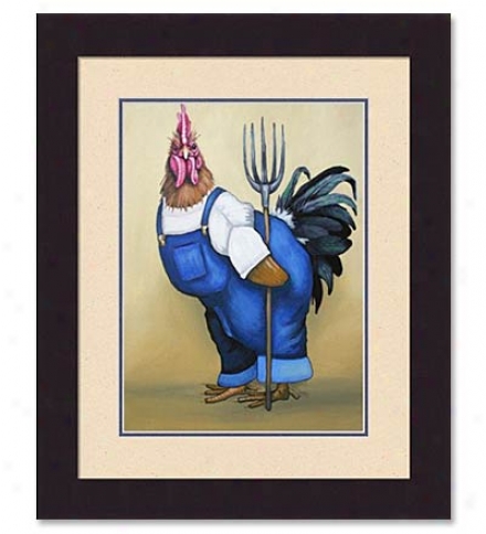 'farmer Brown' Print By Eric Fausnacht