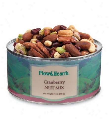 20 Oz. Tin Of Cranberry Nut Mix