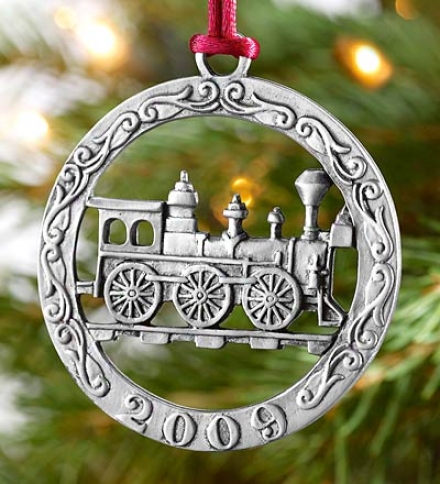 2009 Limited Ediition Train Pewter Ornament