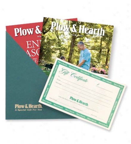 $25 Plow & Hearth Gift Certificate