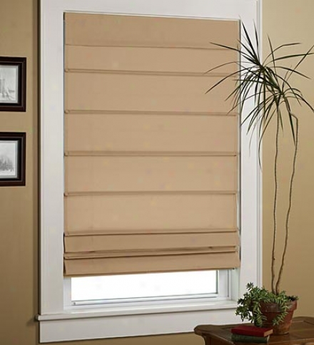 27"w X 64"l Quiet Glide Cordless Roman Shade