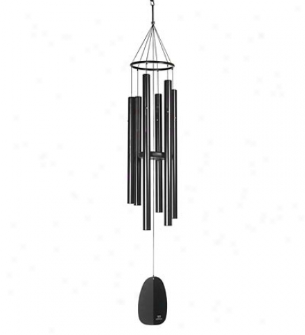 4-tube Athena Breath Chime In A Black Matte Finish