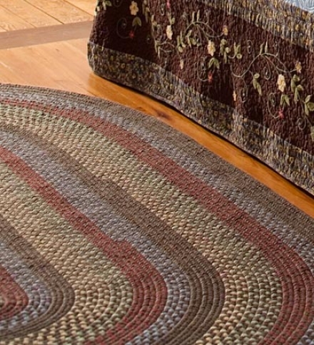 5' X 8' Lindsay Oval Braided Rug