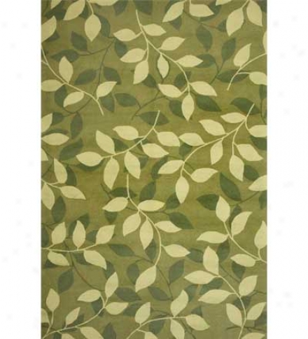 8' X 10' Duracord?? Outdoor Divine Leaf Rug