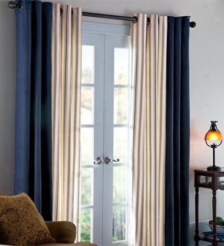 84"ll Thermalogic??? Energy Able Insulated Solid Tab-top Curtain Pair