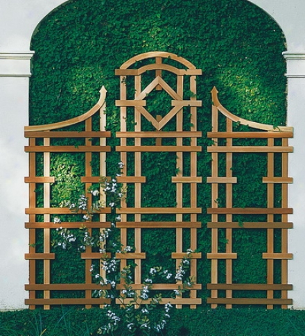 American-made Cedar Garden Trellis In Natural