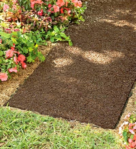 American-made Environmentally Friendly Perma Mulch Pathway