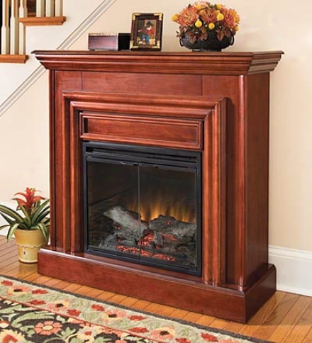 Amherst Electric Fireplaceoak Only