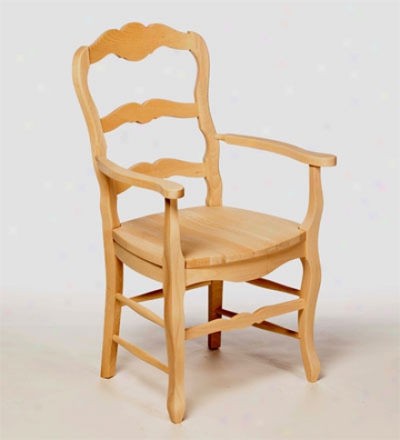 Beech Wood French Country Side Chair